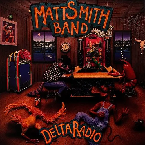 The Matt Smith Band - Delta Radio vinyl record cover