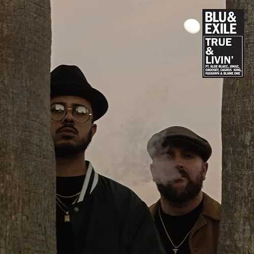 Blu & Exile - True & Livin vinyl record cover