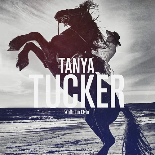 Tanya Tucker - While I'm Livin' vinyl record cover