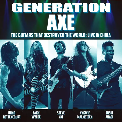 Vai / Wylde / Malmsteen / Bettencourt / Abasi - Generation Axe: Guitars That Destroyed That World vinyl record cover