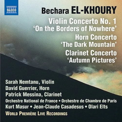 El-Khoury / Nemtanu / Guerrier / Messina - Violin Horn & Clarinet Cons vinyl record cover