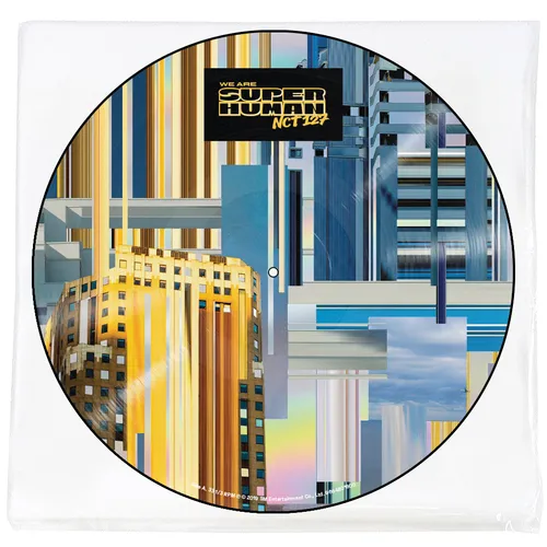 NCT 127 - The 4th Mini Album 'NCT #127 WE ARE SUPERHUMAN' vinyl record cover
