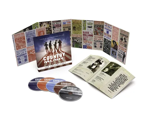 Various Artists - Country Music - A Film By Ken Burns (The Soundtrack) vinyl record cover