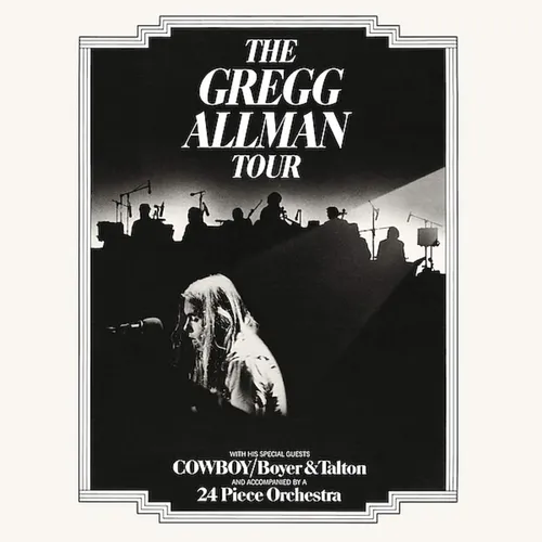 Gregg Allman - The Gregg Allman Tour vinyl record cover