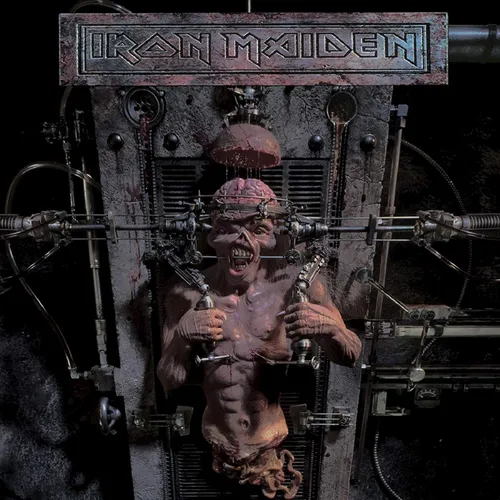 Iron Maiden - The X Factor vinyl record cover