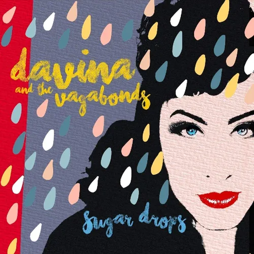 Davina & The Vagabonds - Sugar Drops vinyl record cover