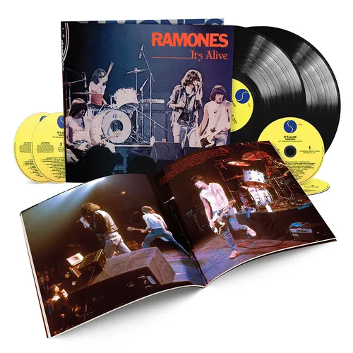Ramones - It's Alive: 40th Anniversary Deluxe Edition vinyl record cover