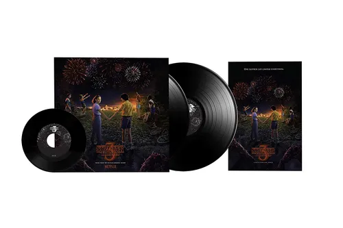 Stranger Things [TV Series] - Stranger Things: Soundtrack from the Netflix Original Series, Season 3 vinyl record cover