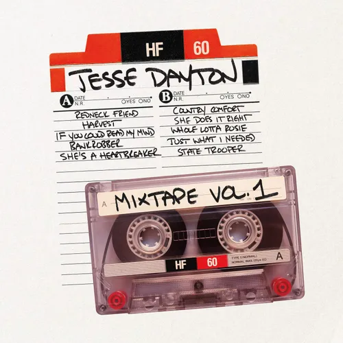 Jesse Dayton - Mixtape Volume 1 vinyl record cover