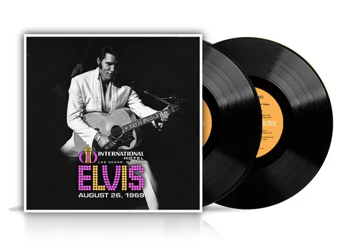 Elvis Presley - Live At The International Hotel, Las Vegas NV - August 26, 1969 vinyl record cover