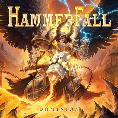 Hammerfall - Dominion vinyl record cover