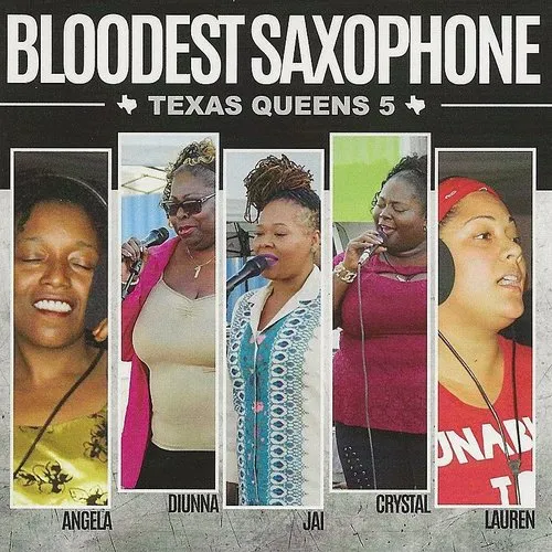 Bloodest Saxophone - Texas Queens 5 vinyl record cover