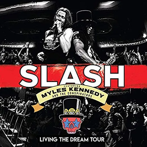 Slash - Living The Dream Tour vinyl record cover