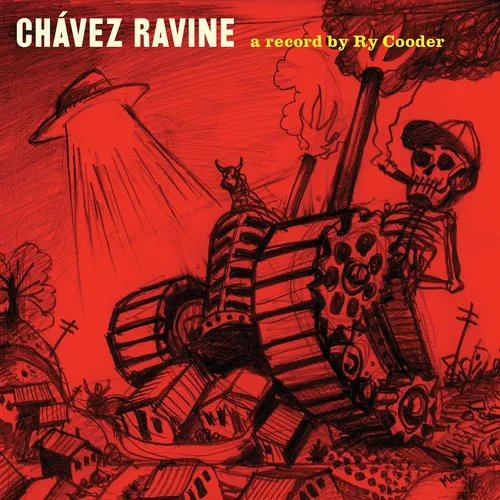 Ry Cooder - Chavez Ravine vinyl record cover