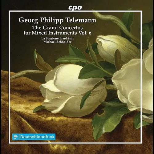 Telemann / Stagione Frankfurt / Schneider - Grand Concertos 5 vinyl record cover