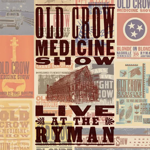 Old Crow Medicine Show - Live At The Ryman vinyl record cover