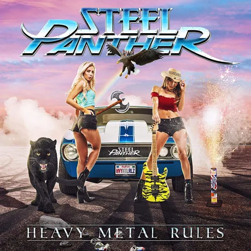 Steel Panther - Heavy Metal Rules vinyl record cover