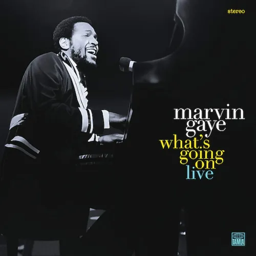 Marvin Gaye - What's Going On Live vinyl record cover