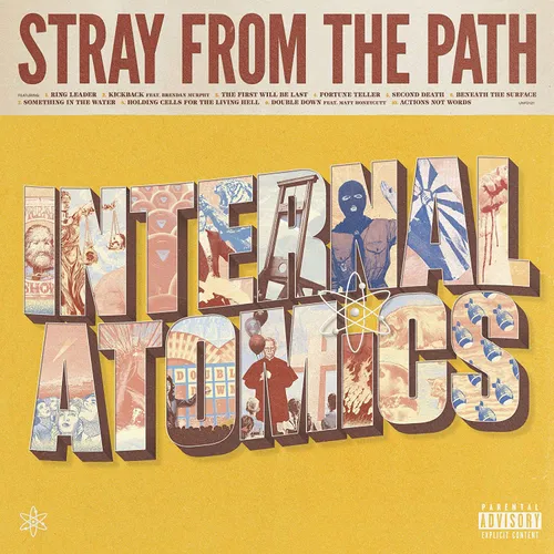 Stray From The Path - Internal Atomics vinyl record cover