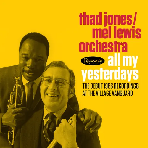 Thad Jones & Mel Lewis Orchestra - All My Yesterdays vinyl record cover