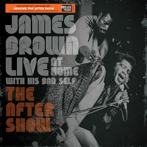 James Brown - Live at Home: The After Show vinyl record cover