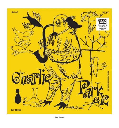 Charlie Parker - The Magnificent Charlie Parker vinyl record cover