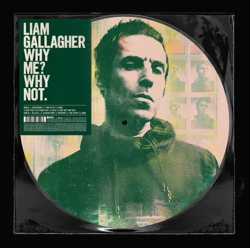 Liam Gallagher - Why Me? Why Not. vinyl record cover