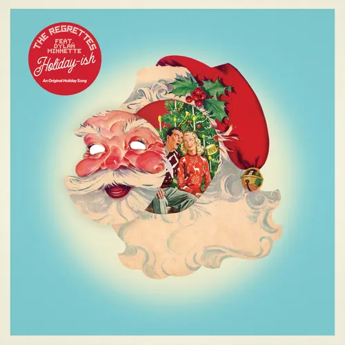 The Regrettes - Holiday-ish (featuring Dylan Minnette) vinyl record cover