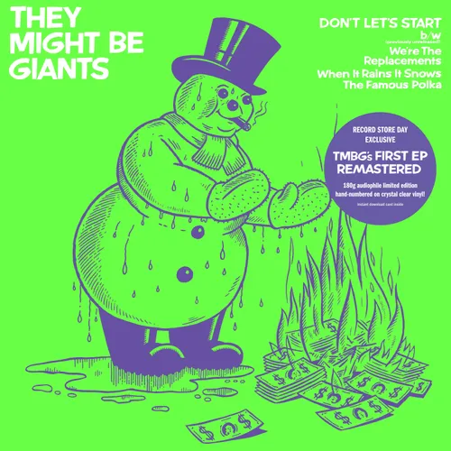 They Might Be Giants - Don't Let's Start vinyl record cover