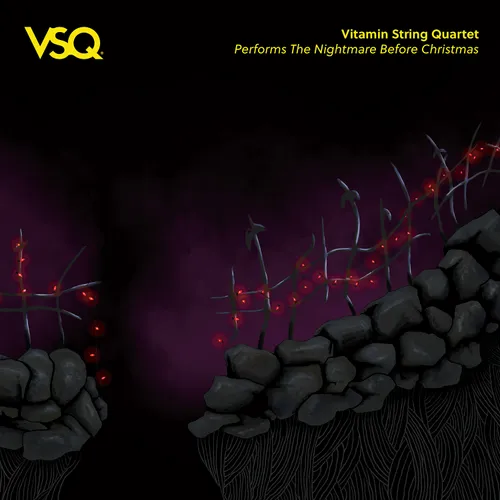 Vitamin String Quartet - Vitamin String Quartet Performs the Nightmare Before Christmas vinyl record cover