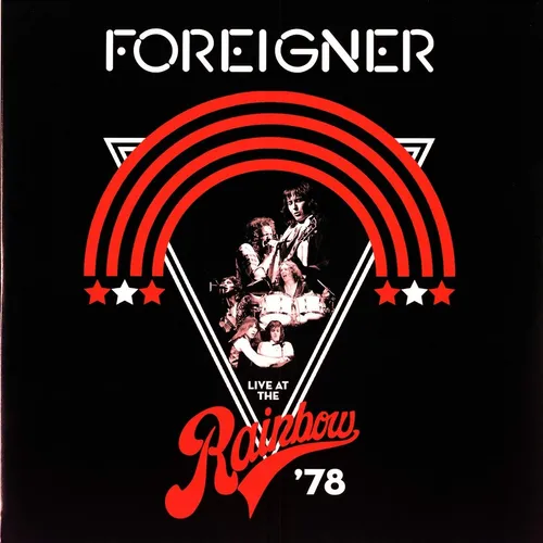 Foreigner - Live At The Rainbow '78 vinyl record cover
