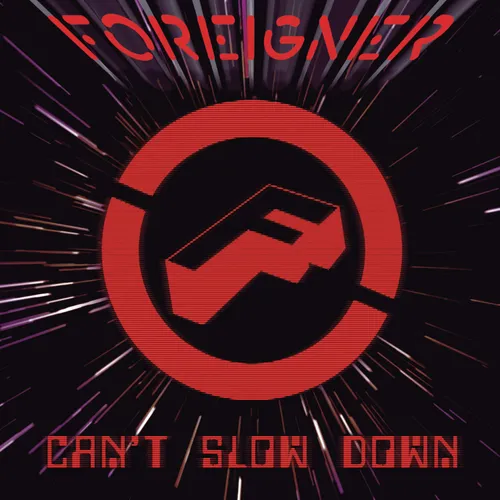 Foreigner - Can't Slow Down vinyl record cover