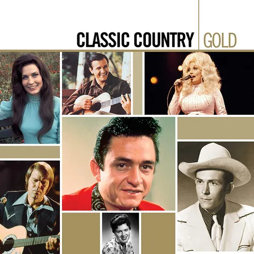 Various Artists - Classic Country Gold vinyl record cover
