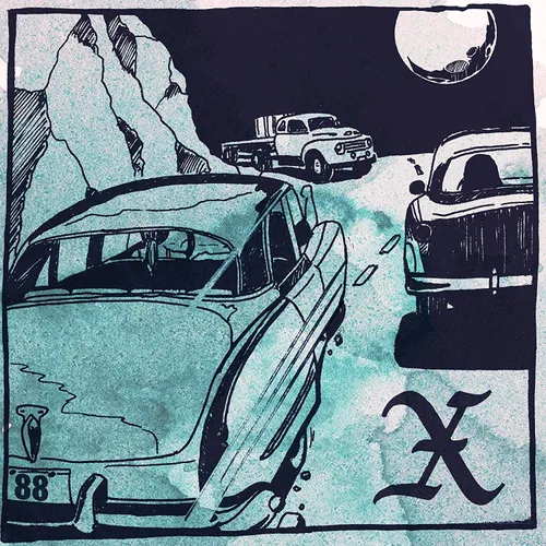 X - Delta 88 Nightmare / Cyrano Deberger's Back vinyl record cover