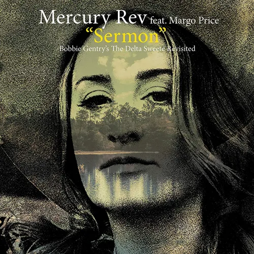 Mercury Rev - Sermon / Louisiana Man vinyl record cover
