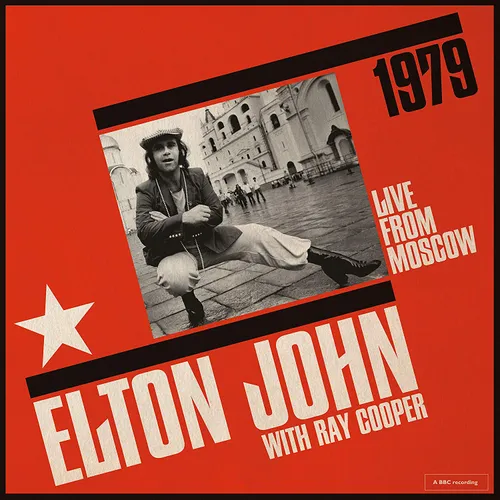 Elton John - Live From Moscow vinyl record cover