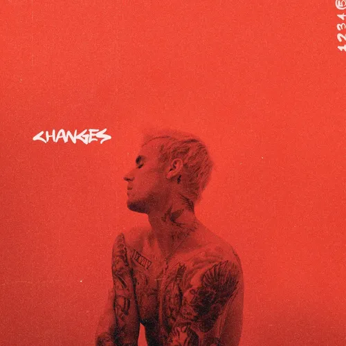 Justin Bieber - Changes vinyl record cover