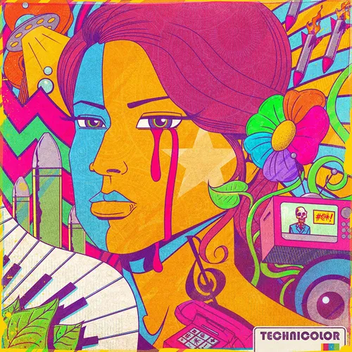 Sweet Lizzy Project - Technicolor vinyl record cover
