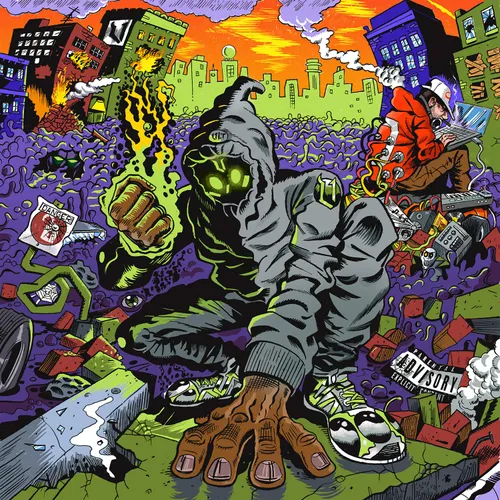 Denzel Curry - UNLOCKED vinyl record cover