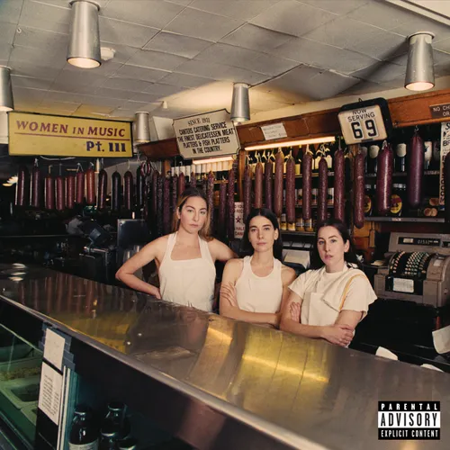 HAIM - Women In Music Pt. III vinyl record cover