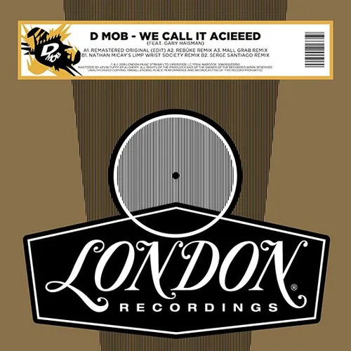 D-Mob - We Call It Acieed vinyl record cover