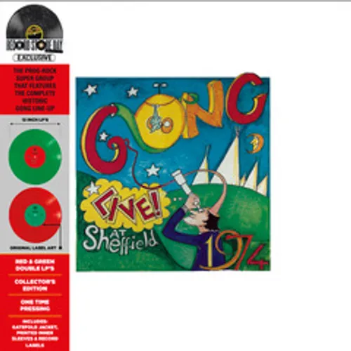 Gong - Live! At Sheffield 1974 vinyl record cover