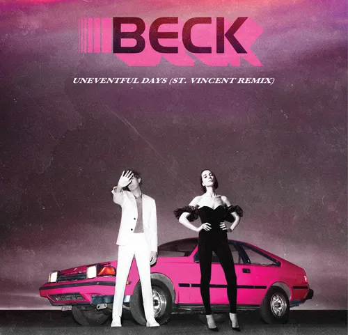 Beck - No Distraction / Uneventful Days (Remixes) vinyl record cover