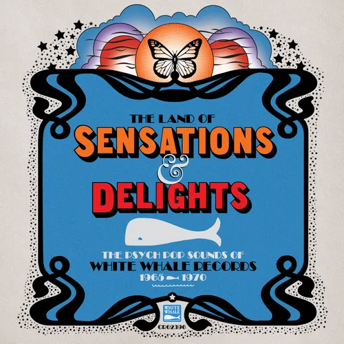 Various Artists - The Land of Sensations & Delights: The Psych Pop Sounds of White Whale Records, 1965–1970 vinyl record cover