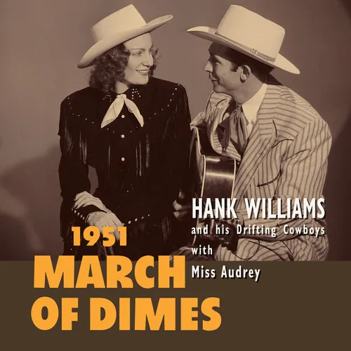 Hank Williams - March Of Dimes vinyl record cover