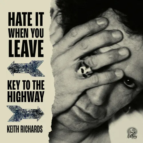 Keith Richards - Hate It When You Leave / Key To The Highway vinyl record cover