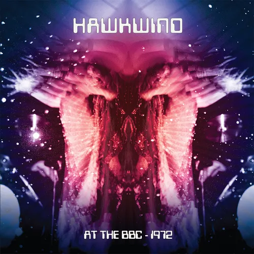 Hawkwind - At The Bbc 1972 vinyl record cover