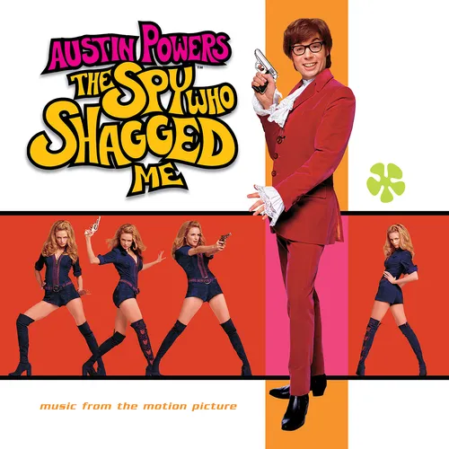 Various Artists - Austin Powers: The Spy Who Shagged Me Soundtrack vinyl record cover