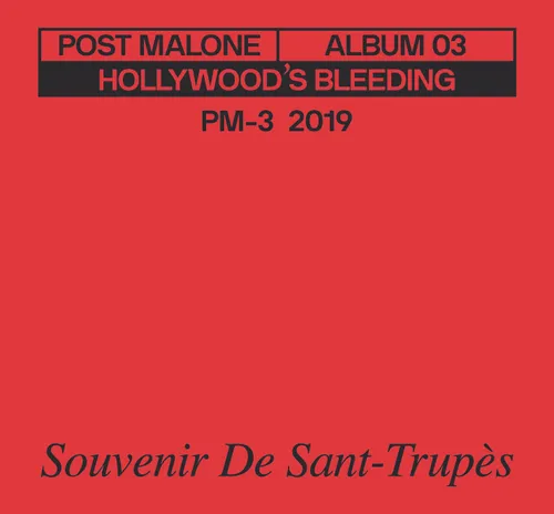 Post Malone - Saint-Tropez vinyl record cover