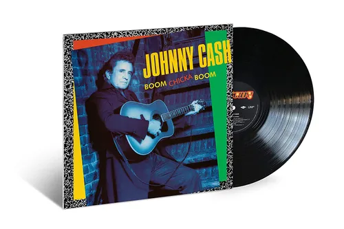 Johnny Cash - Boom Chicka Boom vinyl record cover